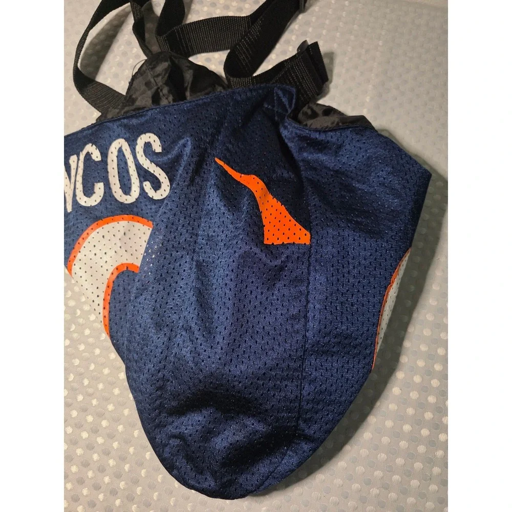Denver Broncos NFL Jersey Messenger Bag Navy Blue ProFanity Littlearth Crossbody